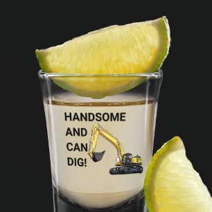 Verre A Shot Beau et peut creuser la construction de l'excavatr
