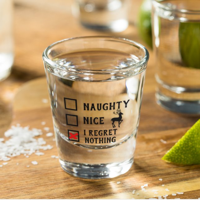 Verre A Shot Belle Naughty Noël (Créateur téléchargé)