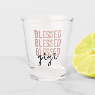 Verre A Shot Béni Gigi   Cadeaux pour Gigi Grandma