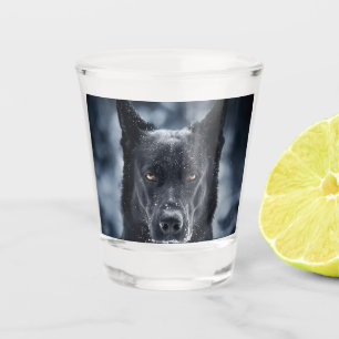 Verre A Shot Berger allemand noir