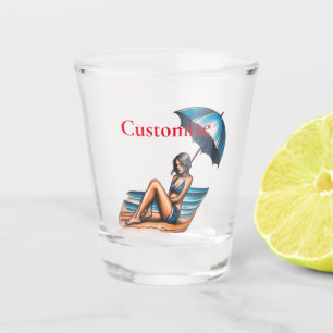 Verre A Shot Bikini Girl Beach Napping Thunder_Cove