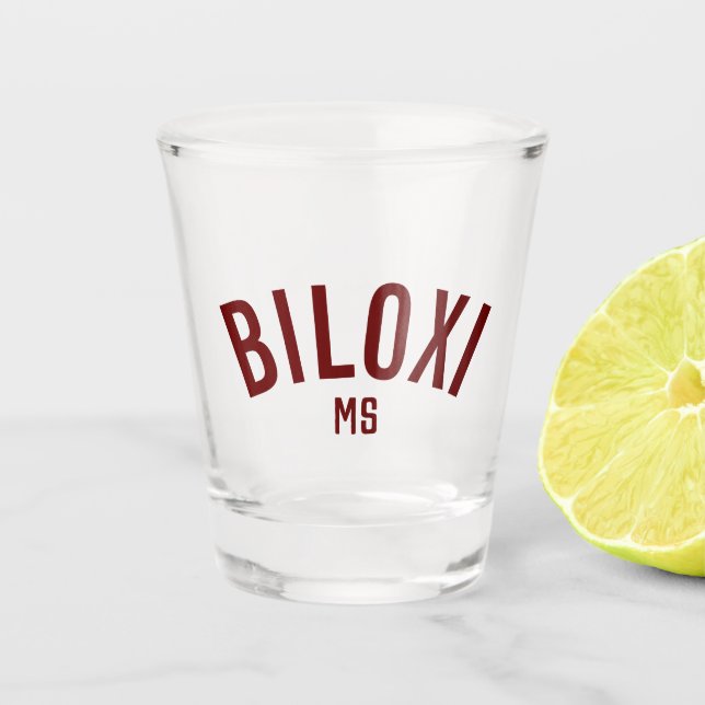 Verre A Shot Biloxi, Mississippi (Devant)