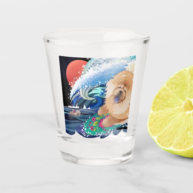 Verre A Shot BINDI CHOWABUNGA Chow shot verre (Devant)