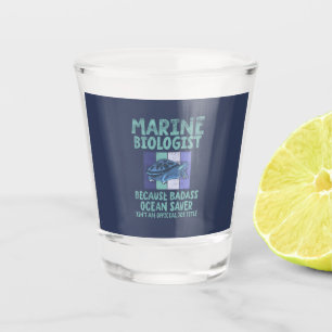 Verre A Shot Biologiste marin Biologie marine