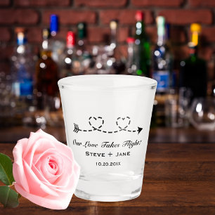 Verre A Shot Boho Voyage Mariage Élégant Romantique Sur-mesure