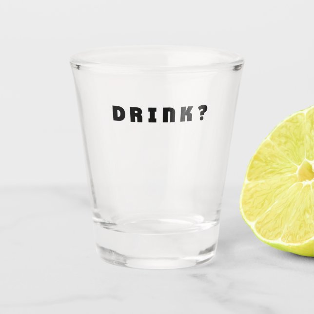 Verre A Shot Boire de l'alcool (Devant)