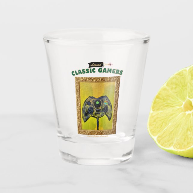 Verre A Shot Boîte à maladie pour les joueurs classiques (Devant)