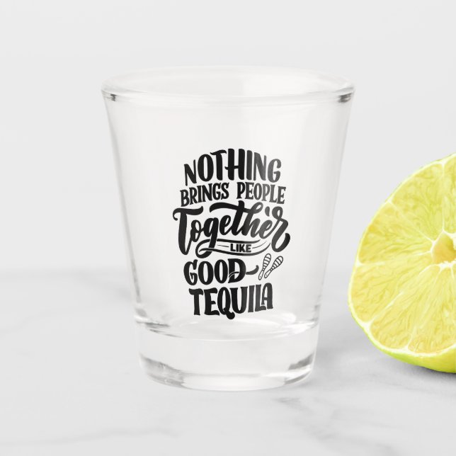 Verre A Shot Bonne Tequila (Devant)