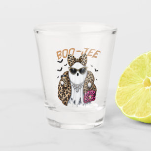 Verre A Shot Boo-JEE Fantôme Léopard Coquette Halloween