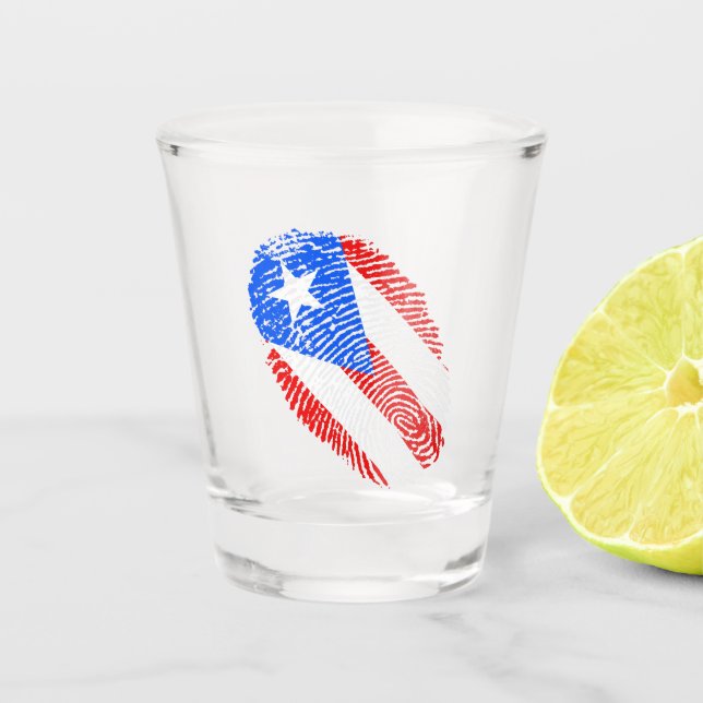 Verre A Shot Boricua (Devant)