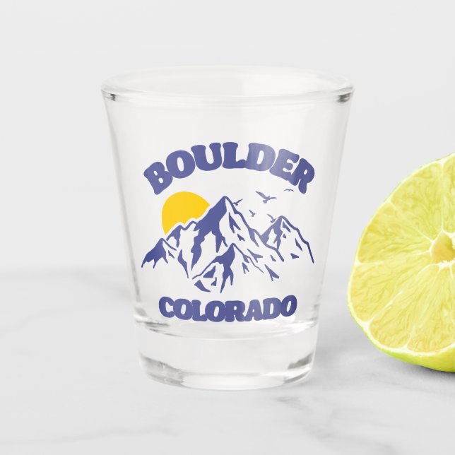 Verre A Shot Boulder, Colorado (Devant)