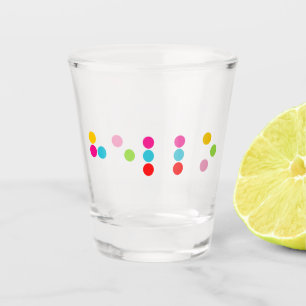 Verre A Shot Braille aveugle alphabet lettres bonjour texte
