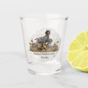 Verre A Shot Braques allemands à poil court (GSP)   