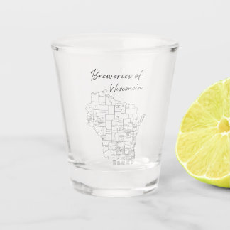 Verre A Shot Brasserie du Wisconsin