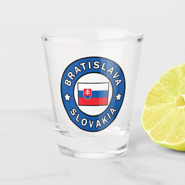 Verre A Shot Bratislava Slovaquie (Devant)