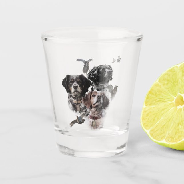 Verre A Shot Bretagne Espagne (Devant)