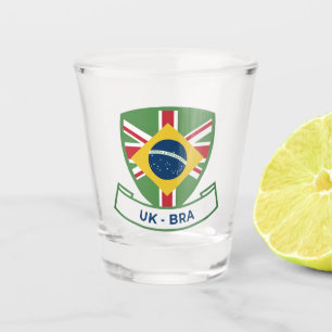 Verre A Shot Britanno-brésilien