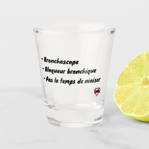 Verre A Shot Broncho pas le temps de niaiser