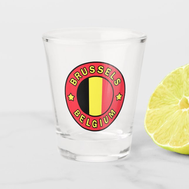 Verre A Shot Bruxelles Belgique (Devant)