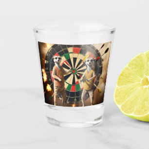Verre A Shot Bullseye Burrow : Meerkat Dart League,