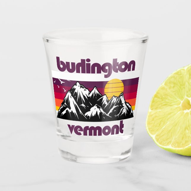 Verre A Shot Burlington, Vermont (Devant)