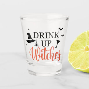 Verre A Shot Buvez les sorcières Halloween drôle Party 