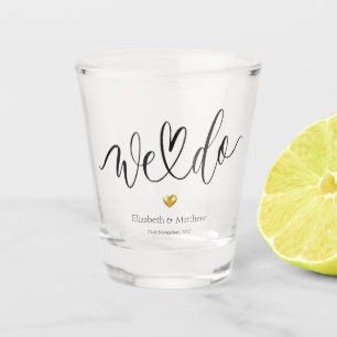 Verre A Shot Cadeau de mariage personnalisé On fait