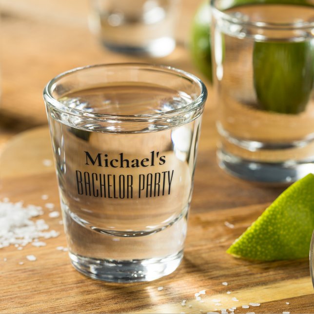 Verre A Shot Cadeau de mariage pour l'enterrement de vie de gar (Créateur téléchargé)