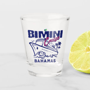 Verre A Shot Cadeau souvenir Bahamas : Bimini Bahamas Cruise