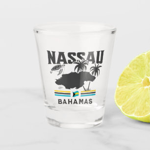 Verre A Shot Cadeau souvenir Bahamas : Nassau Bahamas Independe