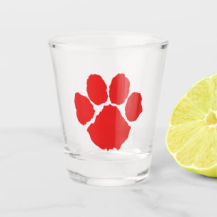 Verre A Shot Café Patte Rouge