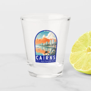 Verre A Shot Cairns Australia Travel Art Vintage