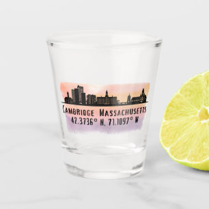 Verre A Shot Cambridge MA City Skyline
