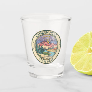 Verre A Shot Camden Hills State Park Maine Badge