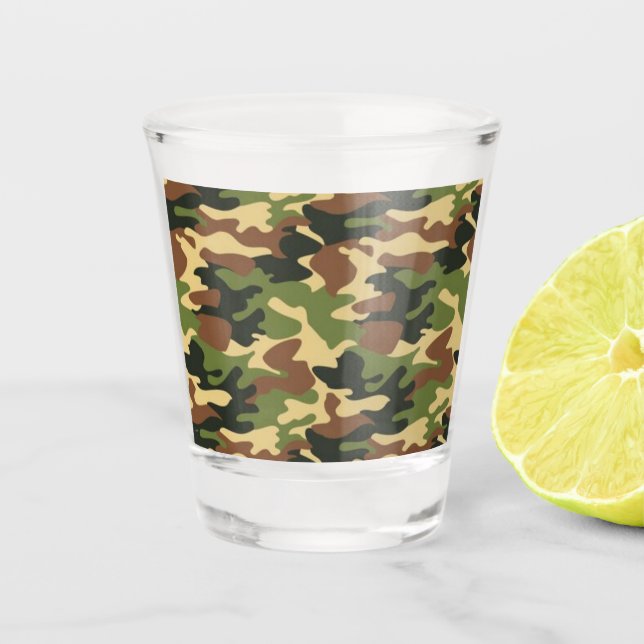 Verre A Shot camouflage (Devant)