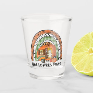 Verre A Shot Camper/remorque Rainbow Halloween Vibes