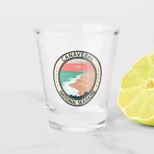 Verre A Shot Canaveral National Seashore Florida Badge