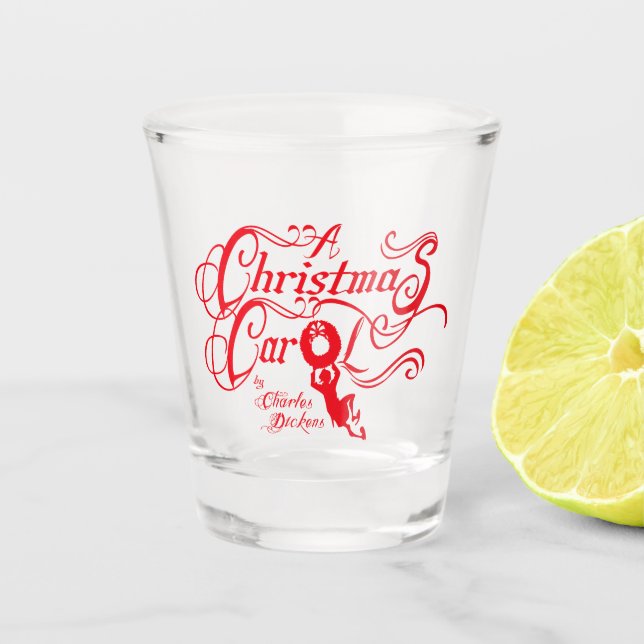 Verre A Shot Carol de Noël (Devant)