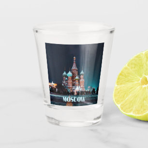 Verre A Shot Cathédrale Saint-Basile de Moscou