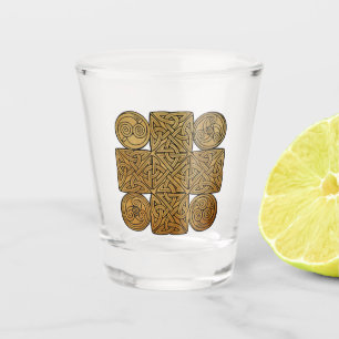 Verre A Shot Céleste Conduite en croix