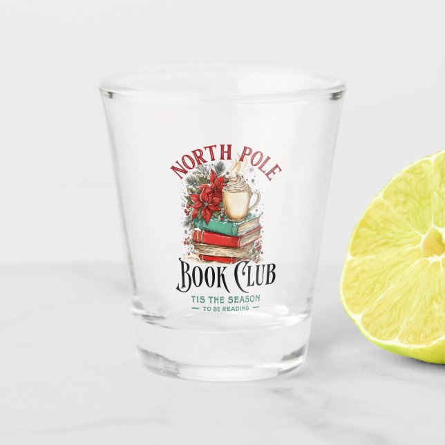 Verre A Shot 'C'est la saison à lire (Devant)