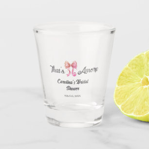 Verre A Shot c'est l'amour enterrement de vie de jeune fille ro