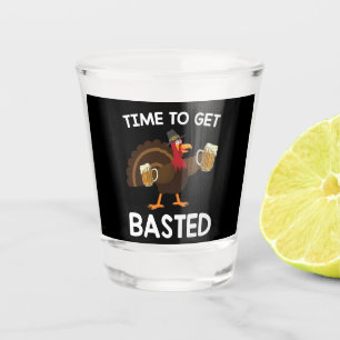 Verre A Shot C'est l'heure de se faire arroser drôle de bière d