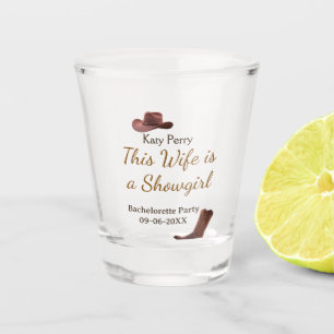 Verre A Shot Cette épouse est un nom de fête de bachelorette de