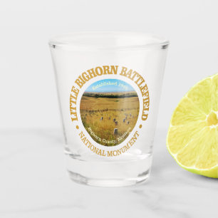 Verre A Shot Champ de bataille de Little Bighorn (NM)
