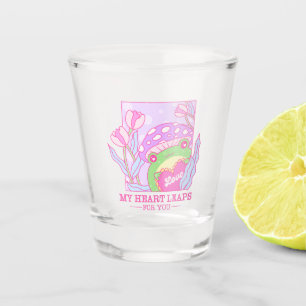 Verre A Shot Champignons et grenouilles mignons - My Heart Leap