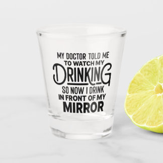 VERRE A SHOT CHAQUE MÉDECIN