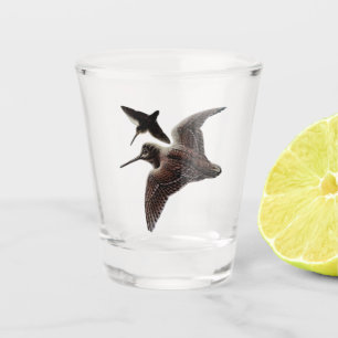 Verre A Shot Chasse à la bécasse