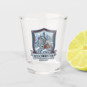 Verre A Shot Château de Neuschwanstein Allemagne