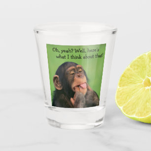 Verre A Shot Cheeky Chimp